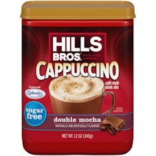 Hills Bros Cappuccino Double Mocha Sugar Free